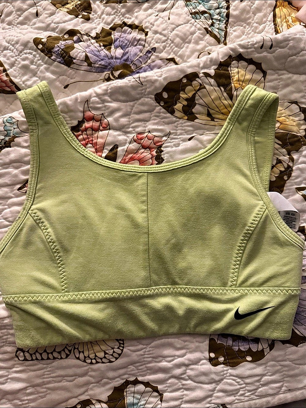 Nike Indy Sports Bra in Green Small Like New
